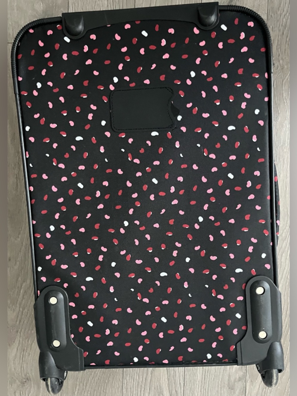 Jetstream Black Carry-On with Pink & White Dot Print - Picture 12 of 12